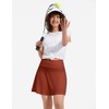 ZUTY 18" High Waisted Tennis Skirt for Women Skorts Skirts