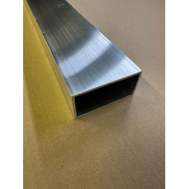 1/8" Wall x 2" x 4" Aluminum Rectangle Tube, 6061 Aluminum, Pick Your Length (48 INCH)