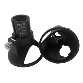 Tyenaza Fixed Base Router Bit Cutting DIY Power Tool Parts, Electric Drill Horn Locator Power Tool Spare Parts (Black)