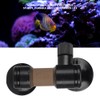 Plastic Black Aquarium Carbon Dioxide Refiner Precision Ceramic Tube Fish