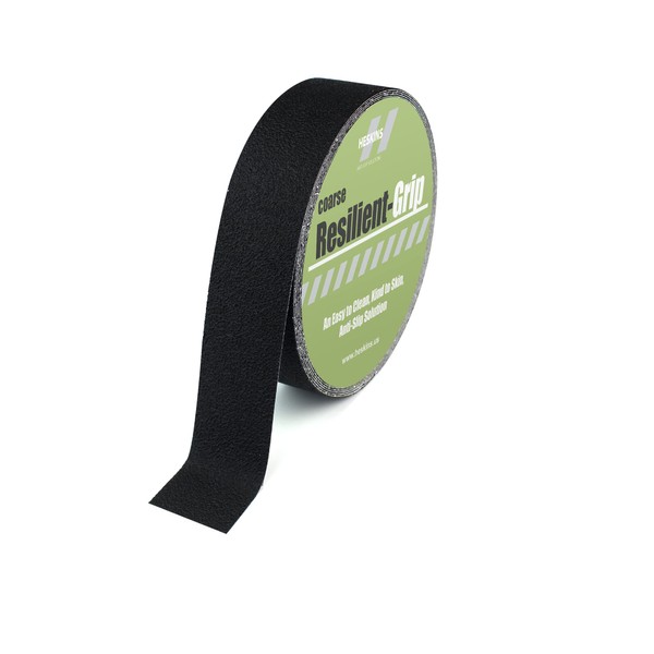 Heskins LLC Black Coarse Resilient Grip Tape (2" x 60ft)
