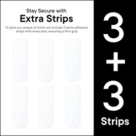 Indian Shelf 3 Hooks, 6 Strips Decorative Adhesive Hooks Kitchen Wall Hooks for Hanging Heavy Duty Sticky Hangers Bathroom Hooks Adhesive Towel Hooks for Wall Shower Hooks Sticky Hooks for Hanging