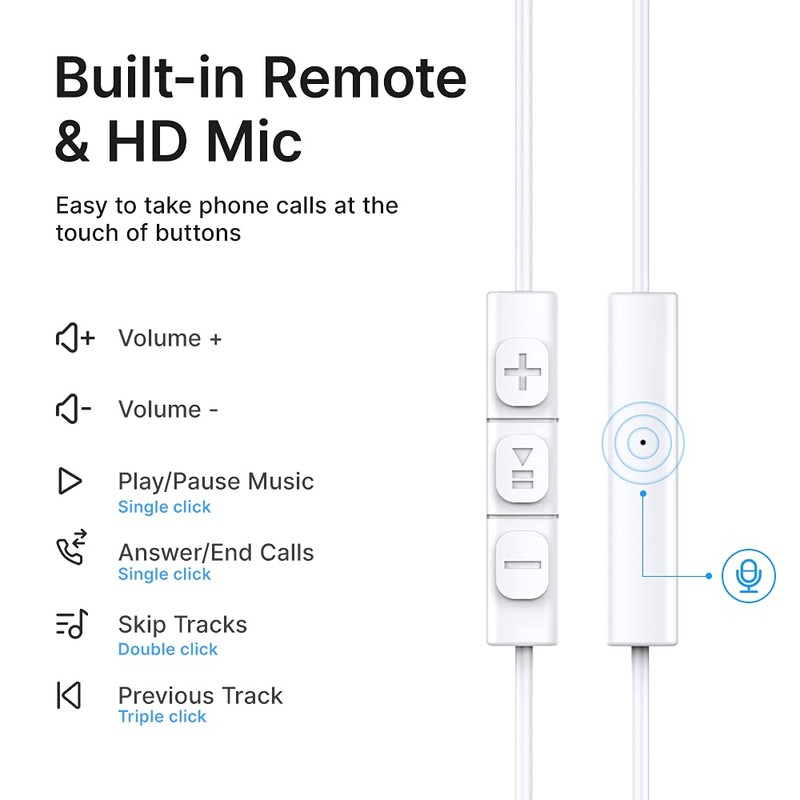 iPhone Headphones,Wired Lightning Headphones for iPhone 13 14 12 Pro
