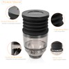 CAFEMASY Clear Single Dose Hopper and Silicone Bellow Compatible with