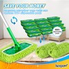 Reusable Microfiber Mop Pads Compatible with Swiffer Sweeper, Dry Sweeping
