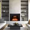 Dreamflame Electric Fireplace Trim Kit for 36inch Fireplace Electric Inserts,