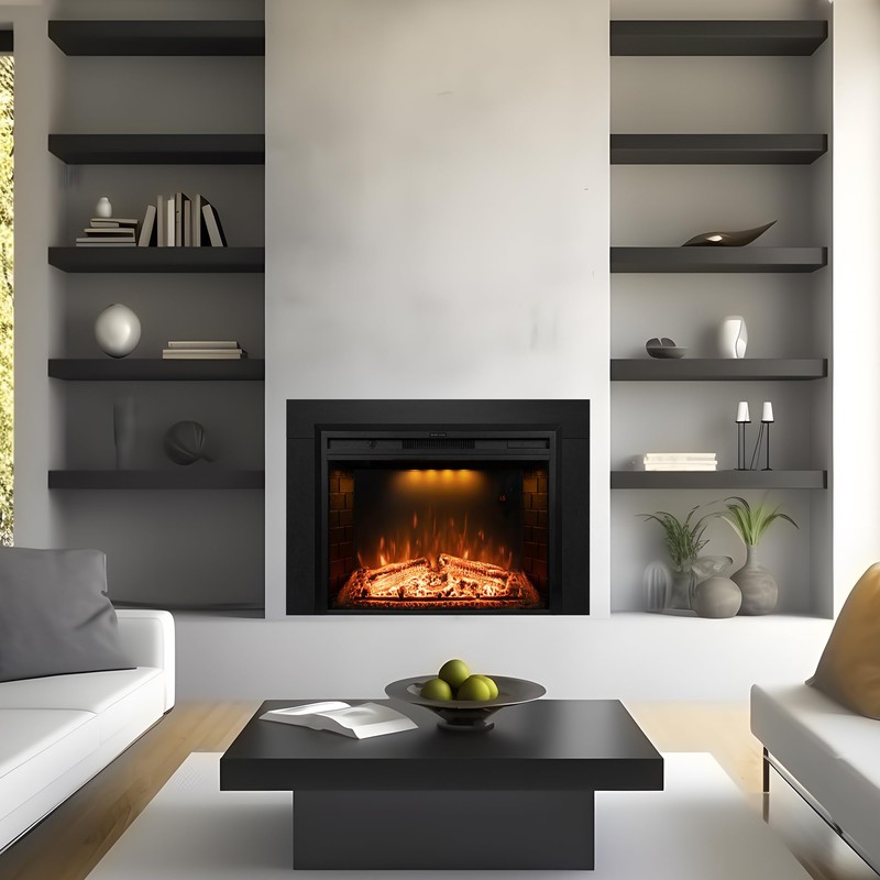 Dreamflame Electric Fireplace Trim Kit for 36inch Fireplace Electric Inserts,