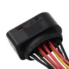 14Pins/Wires Xenon HID Projector Headlight Connector Wiring Harness Plug Pigtail