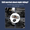 Bike Tail Light with Turn Signals USB Rechargeable Wireless Remote
