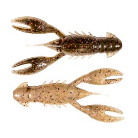 Z-MAN Unisex Adult Prcr Pk 5' Pack Pro Crawz Drew's Craw, 3.5 Inch, 3 Pack, Drews Crab, 3.5 Inch