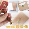 HICOHAND Wax Seal Stamp Head, 12 PCS Floral Wax Seal