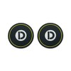 D-SPORT 08220-YE Round Coaster Yellow