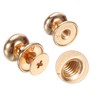 QUARKZMAN Mini Round Knobs, Small Drawer Handles, Cupboard Knobs, Pulls