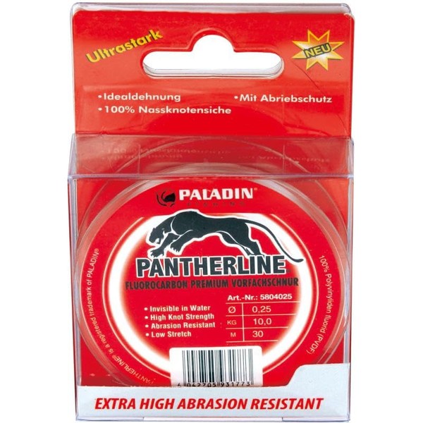 Paladin Fluorocarbon Fishing Line 30 m 0.28 mm 11.5 kg