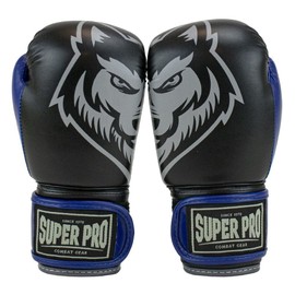 Super Pro Children's Boxing Gloves Kids Wolf - Boxing Gloves for Kids for Boxing Kickboxing Children's Training (6 ounces)
