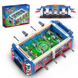 SHAREHB Soccer Cup Building Blocks Set - 2026 Soccer Match Trophy Football Table Game Construction Toy Building Set for Kid Adult, Ideal Gift Home Office Decor for Boys & Girls Fans