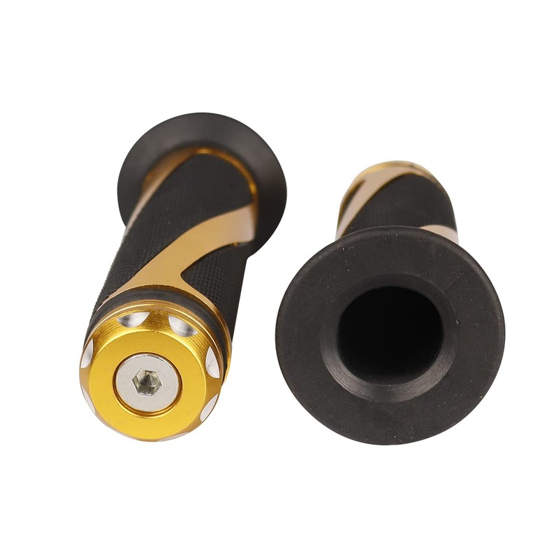 HLJSDZ 2pcユニバーサル22mmモーターサイクルハンドル・ホンダ・ヤマハ・スズキ・ベネリ・ドゥカティ用ハンドバーグリップを改造しました