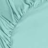 Utopia Bedding Fitted Sheet Double, Spa Blue - Deep Pocket