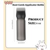 FXSPLCZ FXSPLCZ Root Comb Applicator Bottle Oil Applicator for Hair