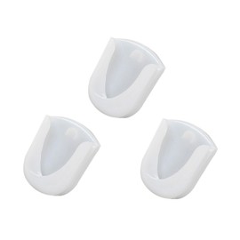 NentMent 3 Pack Rice Spoon Holder Rice Paddle Storage Organizer Detachable Suction Cup Type Rack Stand Case for Zojirushi Sushi Maker Rice Cooker Non-Stick Serving Scoop Shovel Spatula