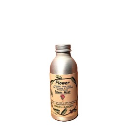 FLOWER Aromatherapy Room Spray Mist - Blooming Flowers from Garden Aroma - Lavender, Ylang Ylang, Rose, Geranium & Chamomile Essential Oils - Vegan, Organic, Non GMO (4 oz / 118.3 ml Refill)