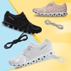 NDTEZUGT 2 Pairs Elastic Shoe Laces for On Cloud 5