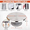 RFAQK 250 PCs Aluminum Cake Decorating Tools Kit with 12"