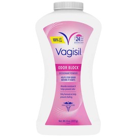 Vagisil Deodorant Powder Talc-Free - 8 oz, Pack of 5