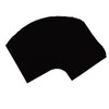 Ehime Paper Works AI-TAN48 Solid Color Origami, Black, 5.9 inches