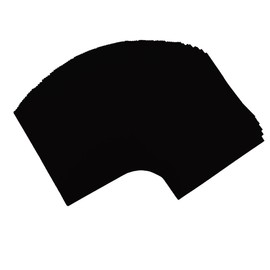 Ehime Paper Works AI-TAN48 Solid Color Origami, Black, 5.9 inches (15 cm) Square, 100 Sheets