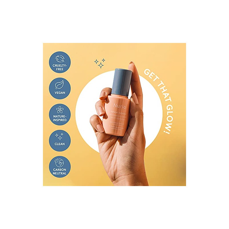 Nuria Defend Skin Restoring Lightweight Facial Serum Sodium Hyaluronate (hyaluronic