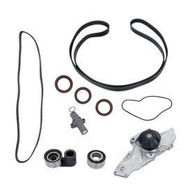 Silscvtt Timing Belt Kit with Water Pump Replacement for Accord 2003-2017 3.0L 3.5L V6 and Replacement for Crosstour 2012-2015 3.5L V6 14400-RCA-A01