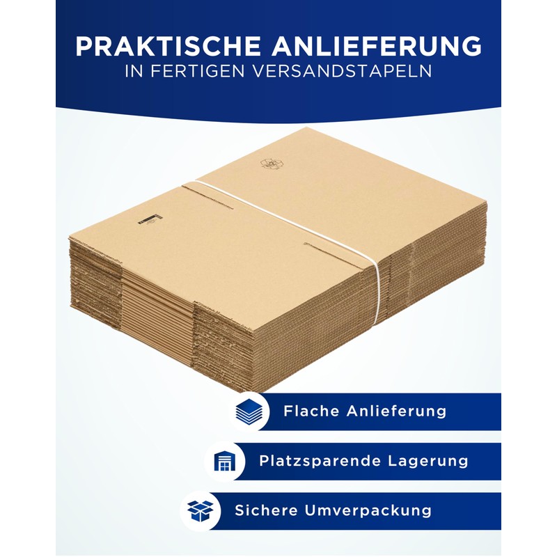 Folding Boxes 320 x 250 x 160 mm Pack of