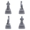 EnderToys Ulvheim Statues on Pedestals by Terrain4Print, 3D Printed Tabletop