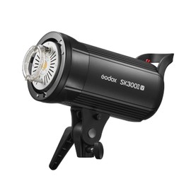 Godox SK300II-V Upgraded Studio Flash Light 300Ws Power GN58 5600±200K Strobe Light with LED Modeling Lamp Bowens Mount Photography Flashes for Advertising Photography