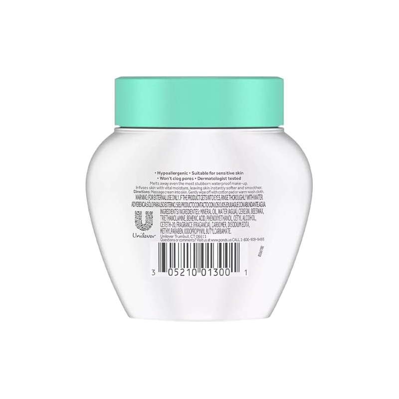 Pond's Limpiador de crema fría 3.5 oz (paquete de 2)
