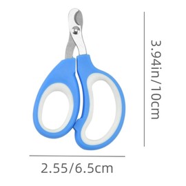 Jindizi Cat Nail Clippers, 2 Pcs Stainless Steel Cat Nail Trimmer, Pet Nail Clipper Professional Cat Clippers Cat Claw Trimmer for Small Dog Puppy Cat Rabbits Ferret Small Animals