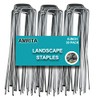 AMRITA Stakes for Garden Hose 30 Pack，Galvanized Soaker Hose Grounding