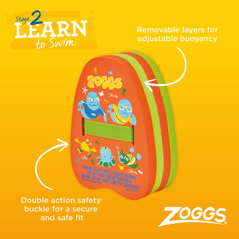 Zoggs Kids Zoggy Back Float Buoyancy Aid for Swimming -