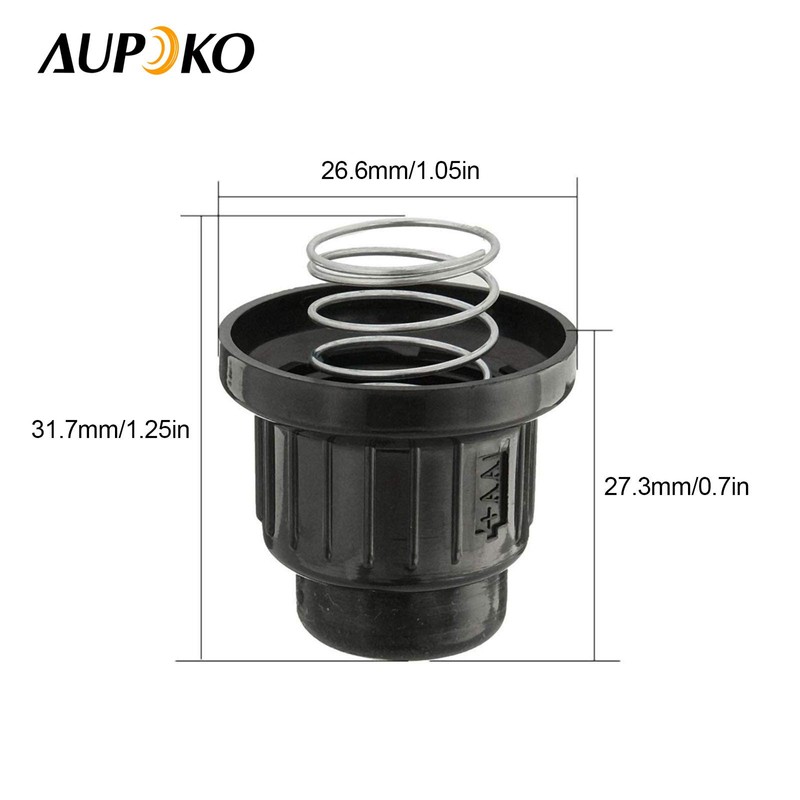 Aupoko AAA Battery Push Button Igniter Ignitor Cap, 2PC Propane