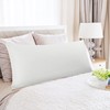 PiccoCasa Body Pillow Cover Egyptian Cotton Bolster Pillow Cases -