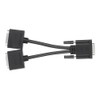 Conversion Line DMS 59PIN to DVI 24+5 Female Dual Adapter