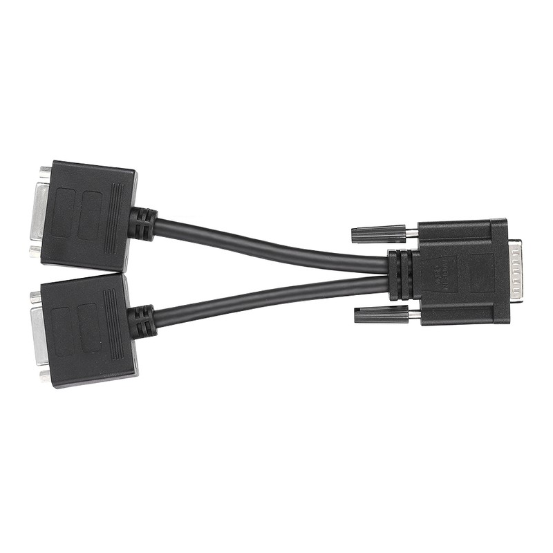 Conversion Line DMS 59PIN to DVI 24+5 Female Dual Adapter