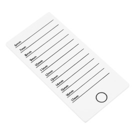 Beavorty False Eyelash Display Board Acrylic Grafting Eyelash Pallet Portable Beauty Tool and Salon Use