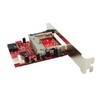Ableconn ISAT123CF Compact Flash Bridge Board with PCIe Bracket -