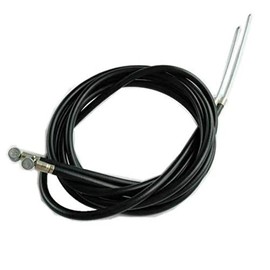 HKMA 1 Pair Bike Brake Cable, Front and Rear Brake Cable, Bike Brake Wire Set for Road Bike and Common Bike (Black 1)