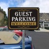 Welcome Guest Parking Signs 14"x 10" Visitor Parking Signs Metal
