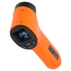 Temperature Measuring Gun NonContact Infrared Portable Handheld Thermometer HW550(Orange )