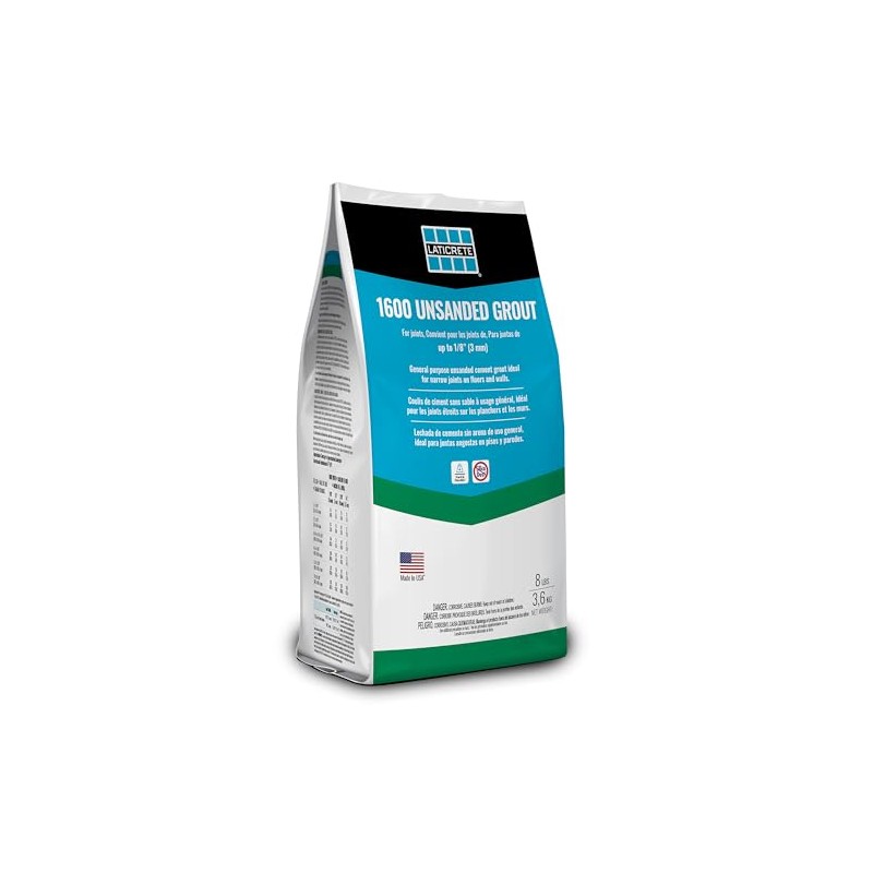 LATICRETE 1600 UNSANDED Grout Smoke Grey 8LB