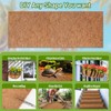 Wesketch Coconut Liners for Planters 24x80 Inch, Natural Coco Liners